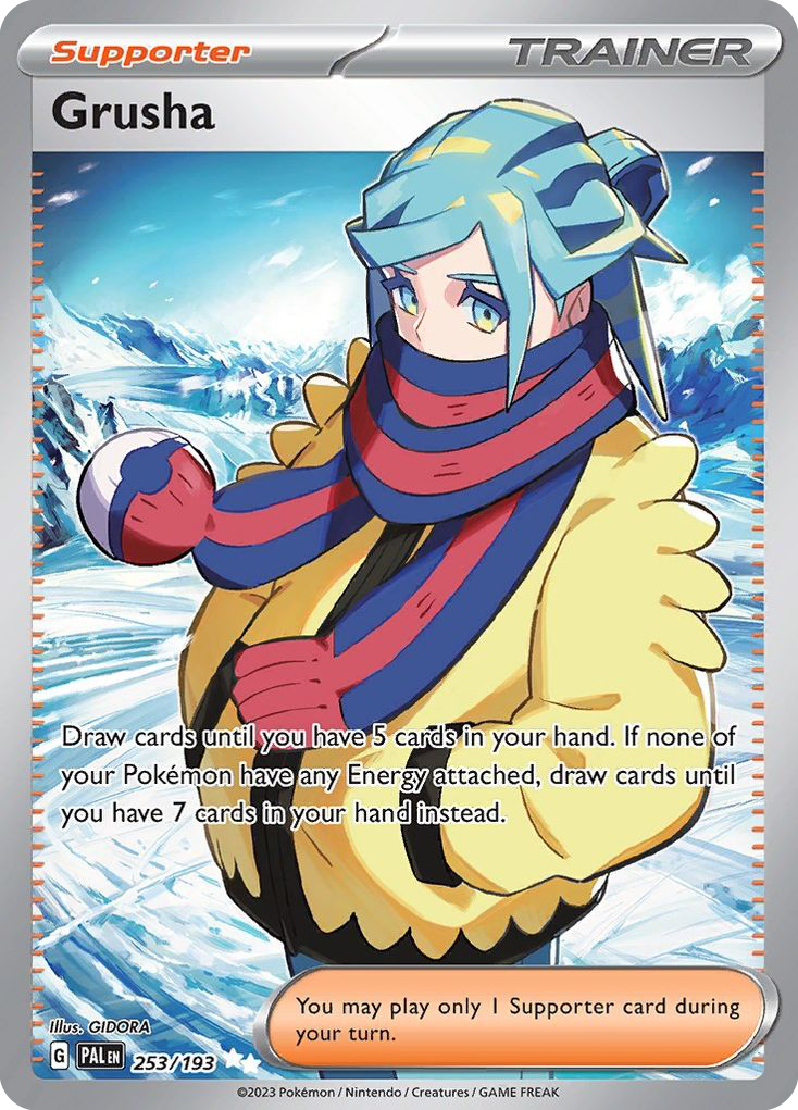 Paldea Evolved Grusha #253/193